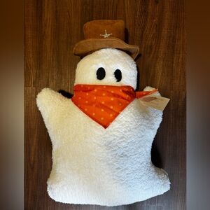 Halloween Cowboy Ghost Pillow